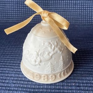 Lladro 1989 Porcelain Bell 🔔 with Angels 👼